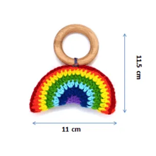 Rocking Potato Rainbow Teether
