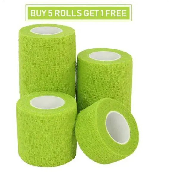 Roll Sports Self Adhesive Wraps  Protection Against Sports Injury