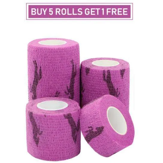 Roll Sports Self Adhesive Wraps  Protection Against Sports Injury
