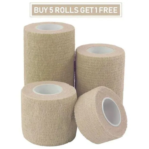 Roll Sports Self Adhesive Wraps  Protection Against Sports Injury