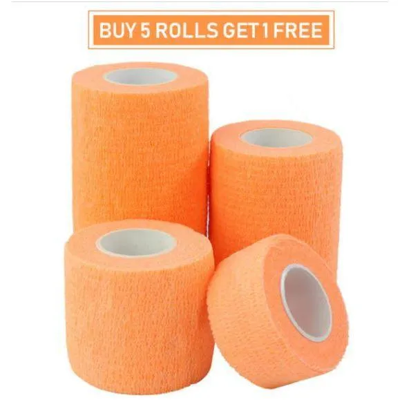 Roll Sports Self Adhesive Wraps  Protection Against Sports Injury