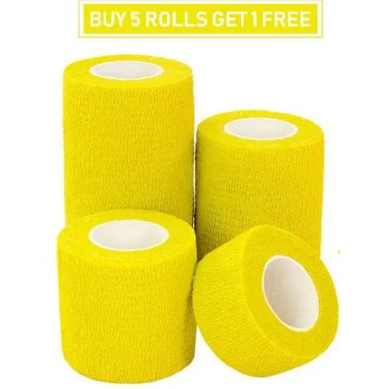 Roll Sports Self Adhesive Wraps  Protection Against Sports Injury