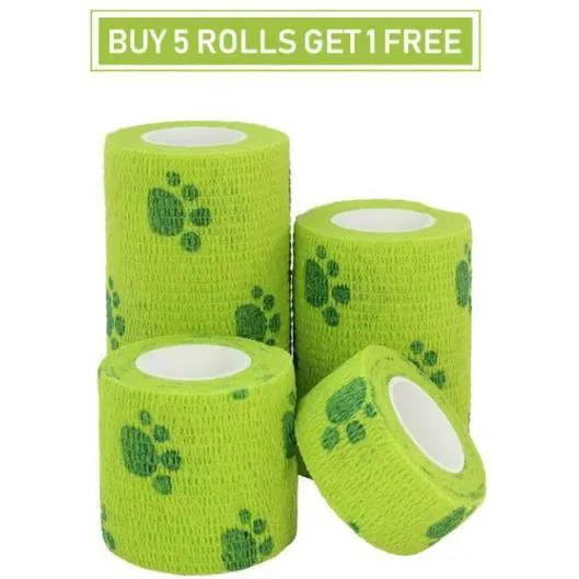 Roll Sports Self Adhesive Wraps  Protection Against Sports Injury
