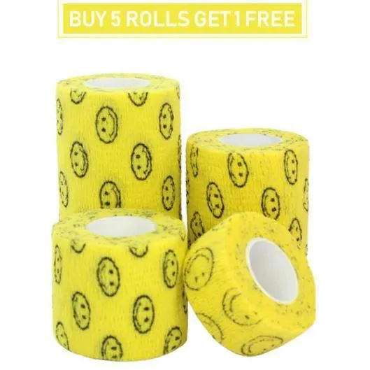 Roll Sports Self Adhesive Wraps  Protection Against Sports Injury