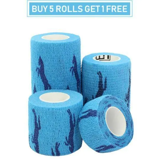 Roll Sports Self Adhesive Wraps  Protection Against Sports Injury
