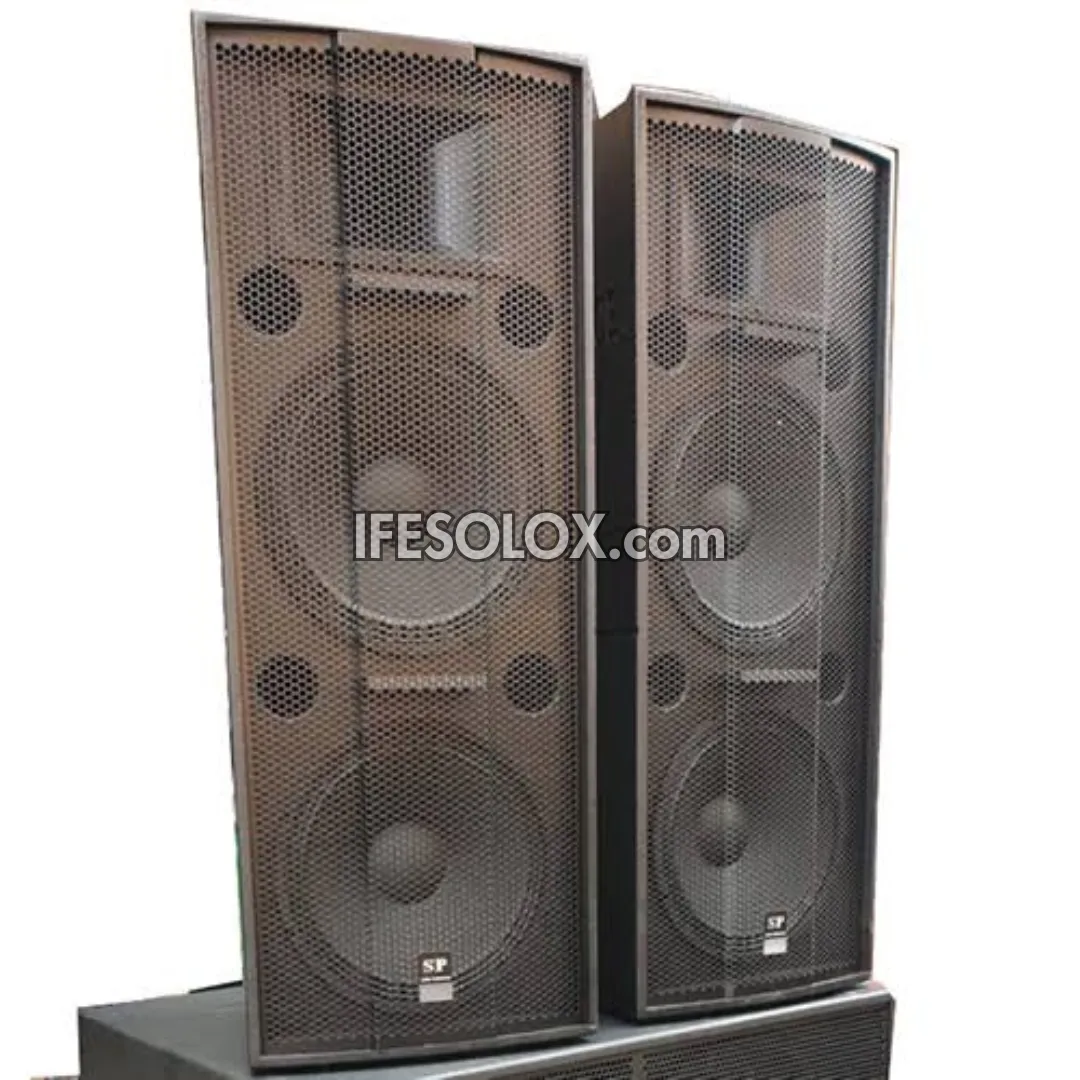 Sound Prince SP-123 Dual 15-inch Passive Mid Range Loudspeakers - Brand New