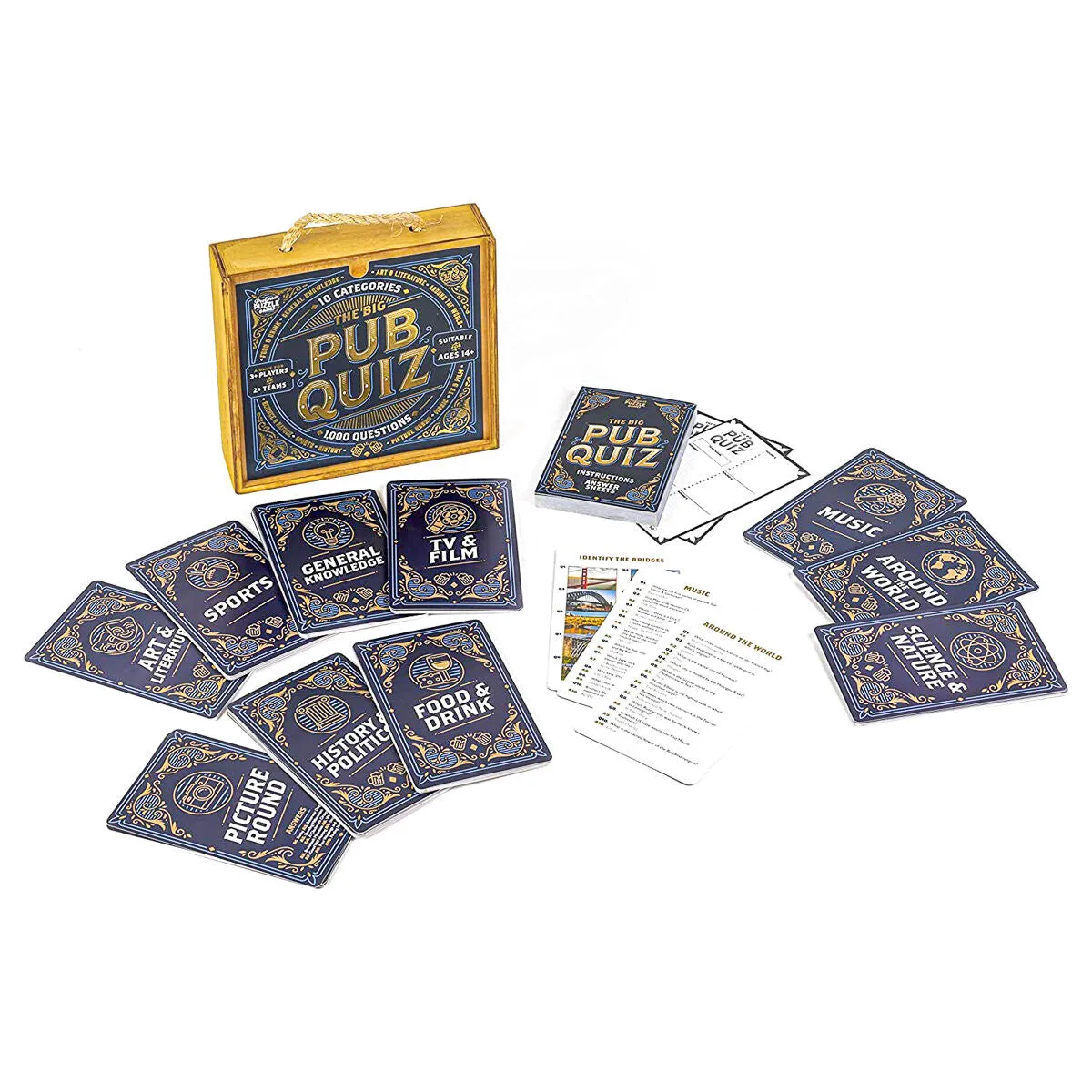The Big Pub Quiz Card Game