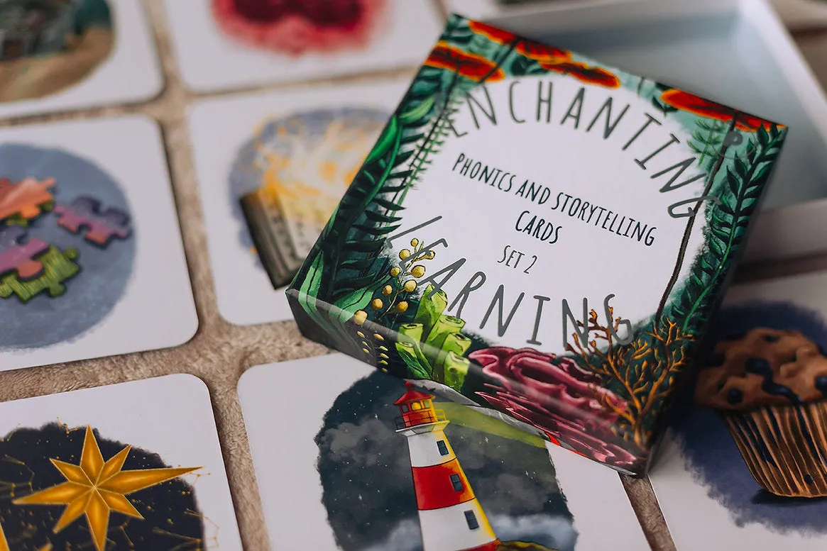 The Phive Enchanting Learning Phonics & Storytelling Cards - Set 2