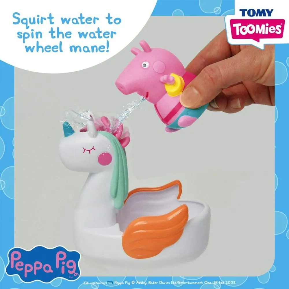 Tomy Toomies Pig Peppa's Unicorn Bath Float Toy