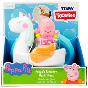 Tomy Toomies Pig Peppa's Unicorn Bath Float Toy