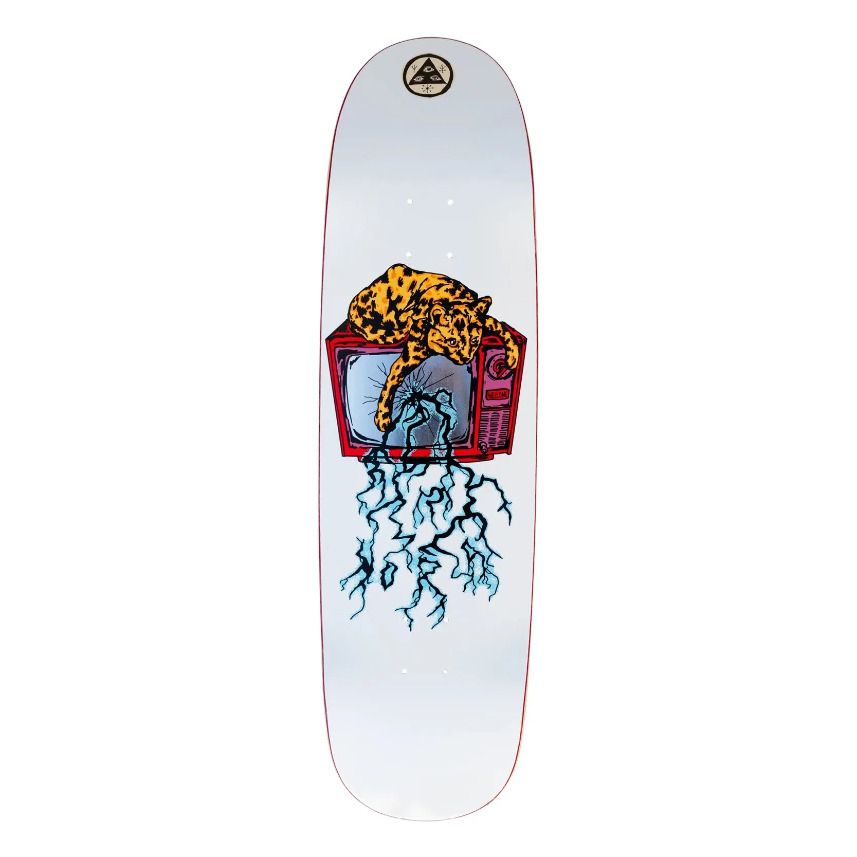 Welcome Nora Vasconcellos Static on Sphynx Deck - 8.8″ White