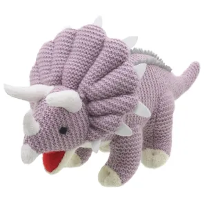 Wilberry Knitted - Triceratops (Lilac)