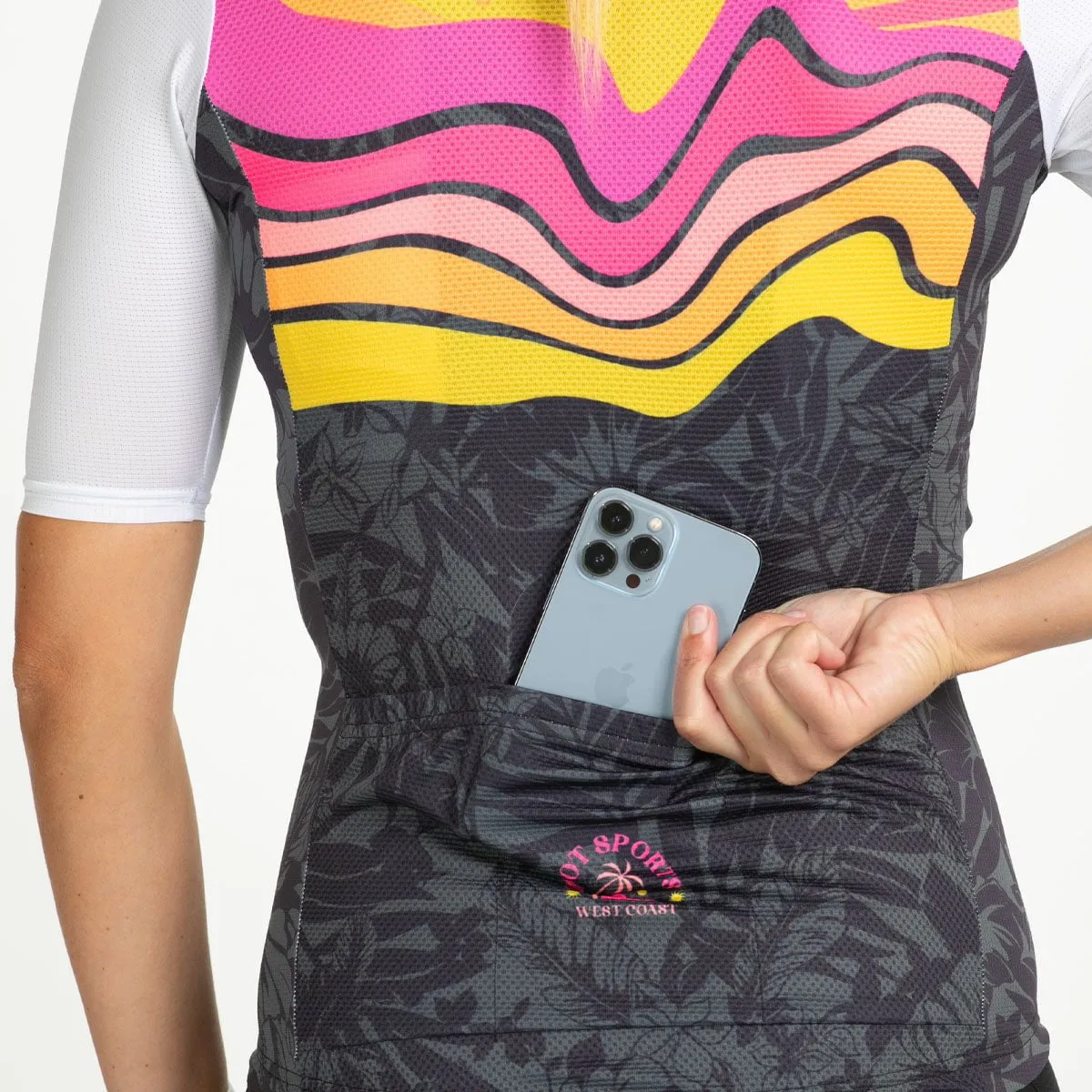Women's Ltd Cycle Aero Jersey - West Coast