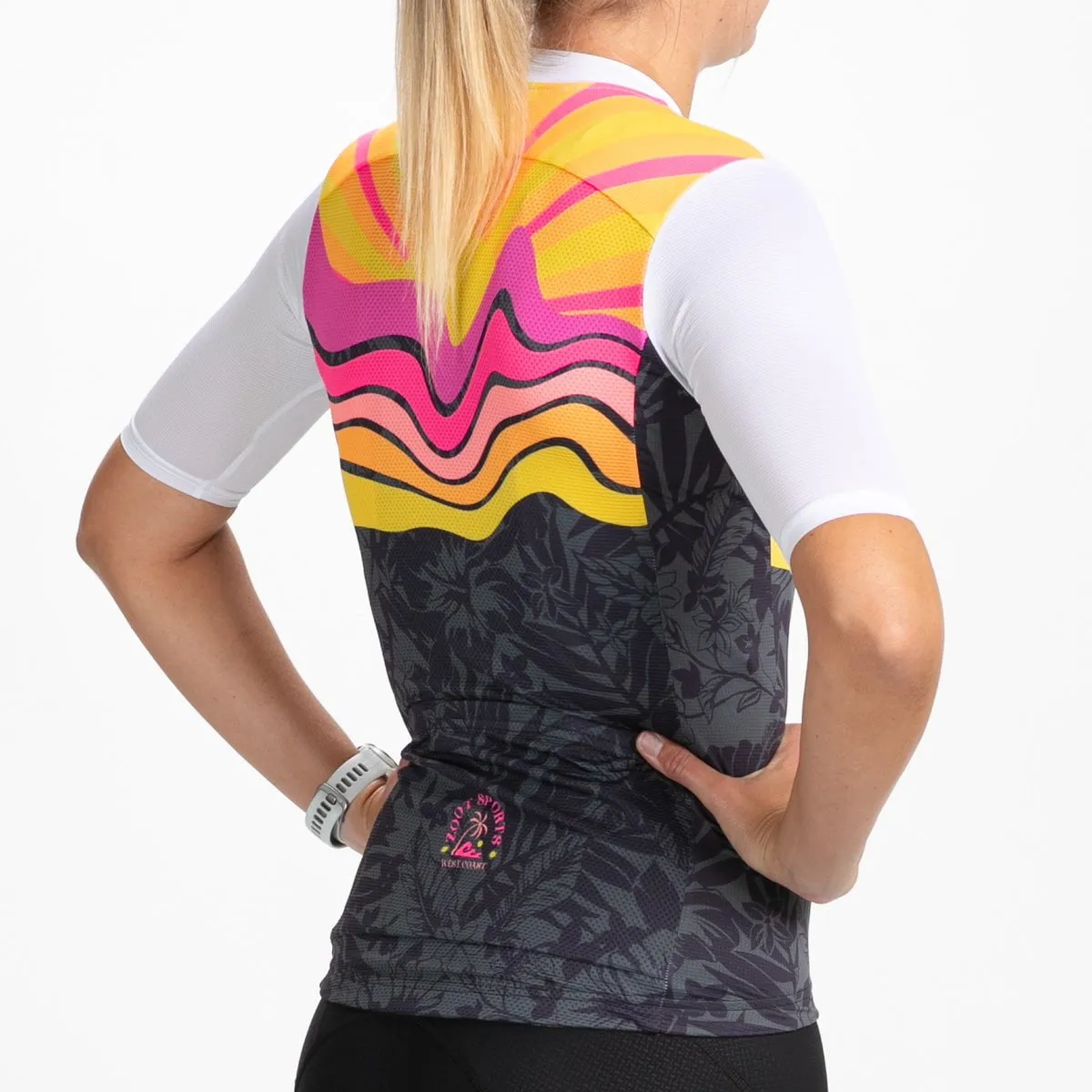 Women's Ltd Cycle Aero Jersey - West Coast