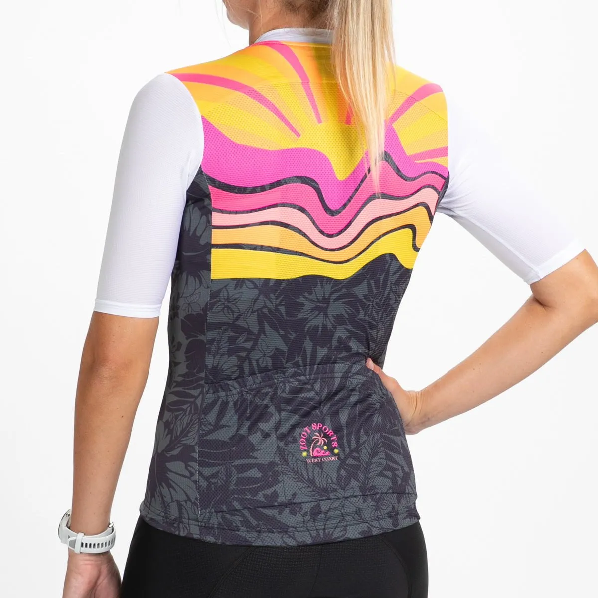 Women's Ltd Cycle Aero Jersey - West Coast