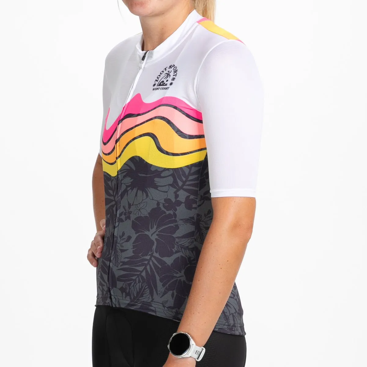 Women's Ltd Cycle Aero Jersey - West Coast